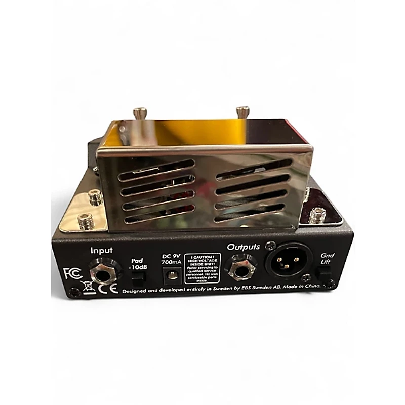 Used EBS ValveDrive Pro Dual Mode Tube Overdrive Tube Bass Preamp