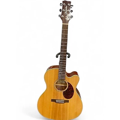 Used Jasmine JO37CE Natural Acoustic Electric Guitar
