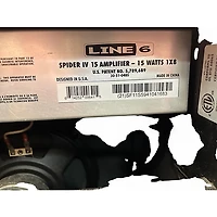 Used Line 6 Spider IV 15W 1X8 Guitar Combo Amp