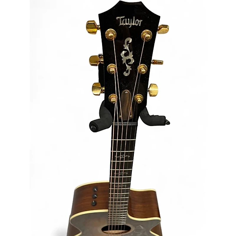 Used Taylor Custom 414CE Sunburst Acoustic Electric Guitar