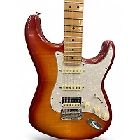 Used Fender Player Plus Stratocaster HSS Sienna Sunburst Solid Body Electric Guitar