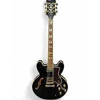 Used Epiphone sheraton II pro Black Hollow Body Electric Guitar