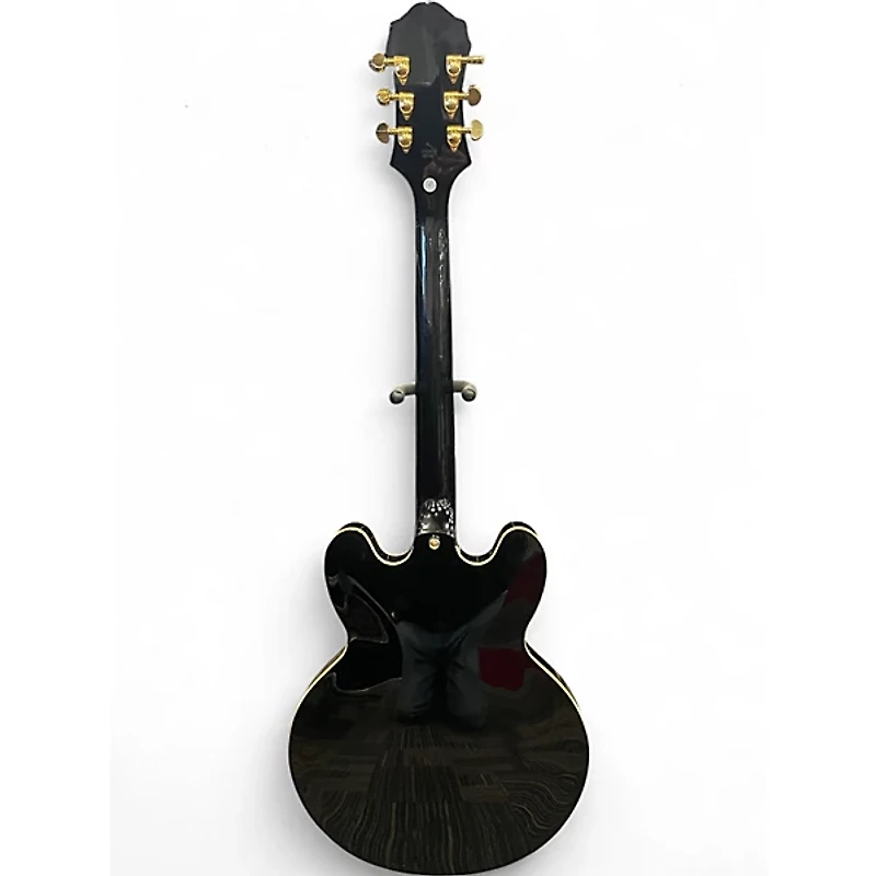 Used Epiphone sheraton II pro Black Hollow Body Electric Guitar