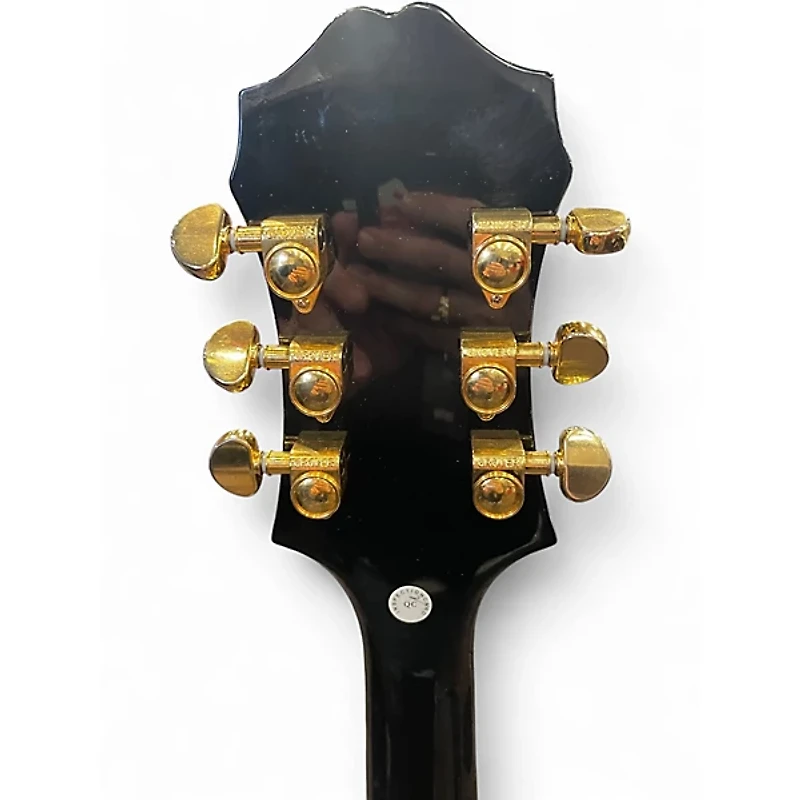 Used Epiphone sheraton II pro Black Hollow Body Electric Guitar