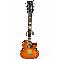 Used ESP LTD EC401VF Faded Cherry Sunburst Solid Body Electric Guitar