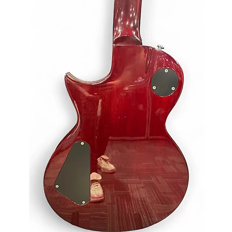 Used ESP LTD EC401VF Faded Cherry Sunburst Solid Body Electric Guitar