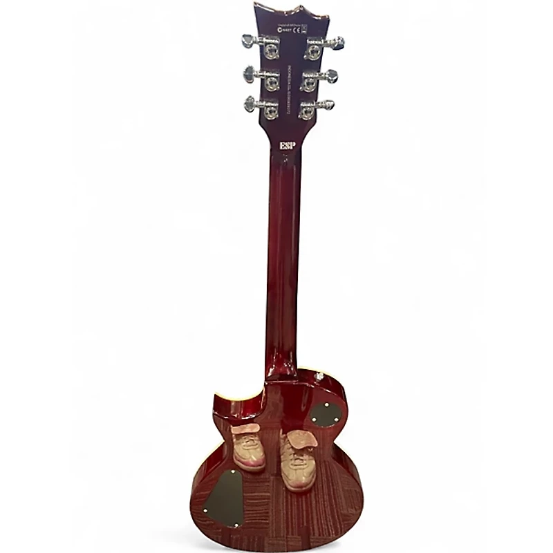 Used ESP LTD EC401VF Faded Cherry Sunburst Solid Body Electric Guitar