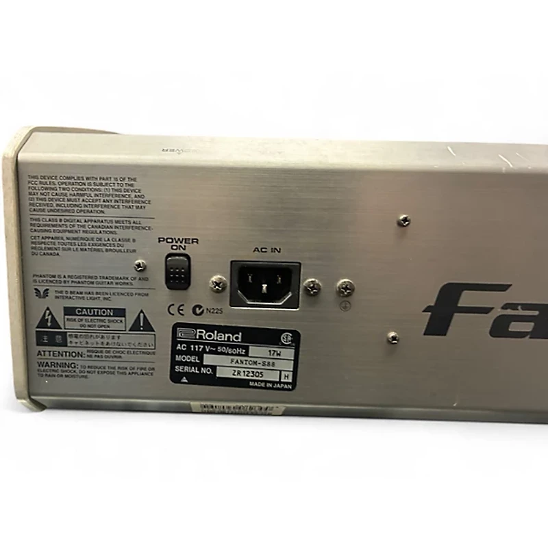 Used Roland FANTOM S88 Keyboard Workstation
