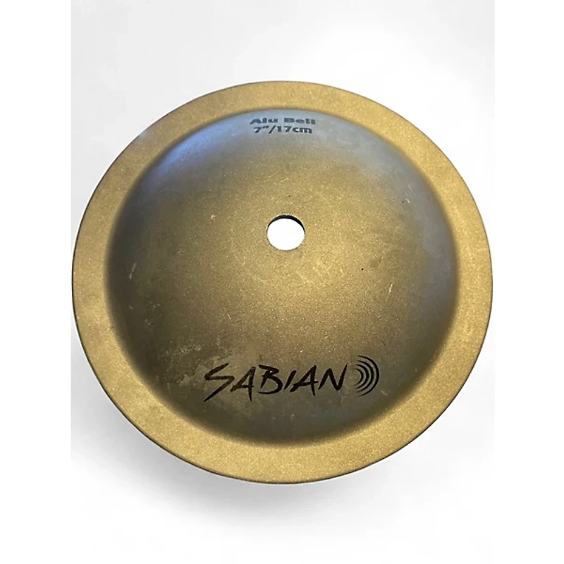 Used SABIAN 7in Aluminum Bell Cymbal