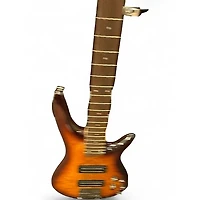 Used Ibanez SR405 5 String DRAGON EYE Electric Bass Guitar