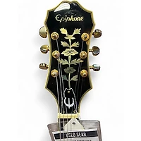 Used Epiphone Sheraton II Ebony Hollow Body Electric Guitar
