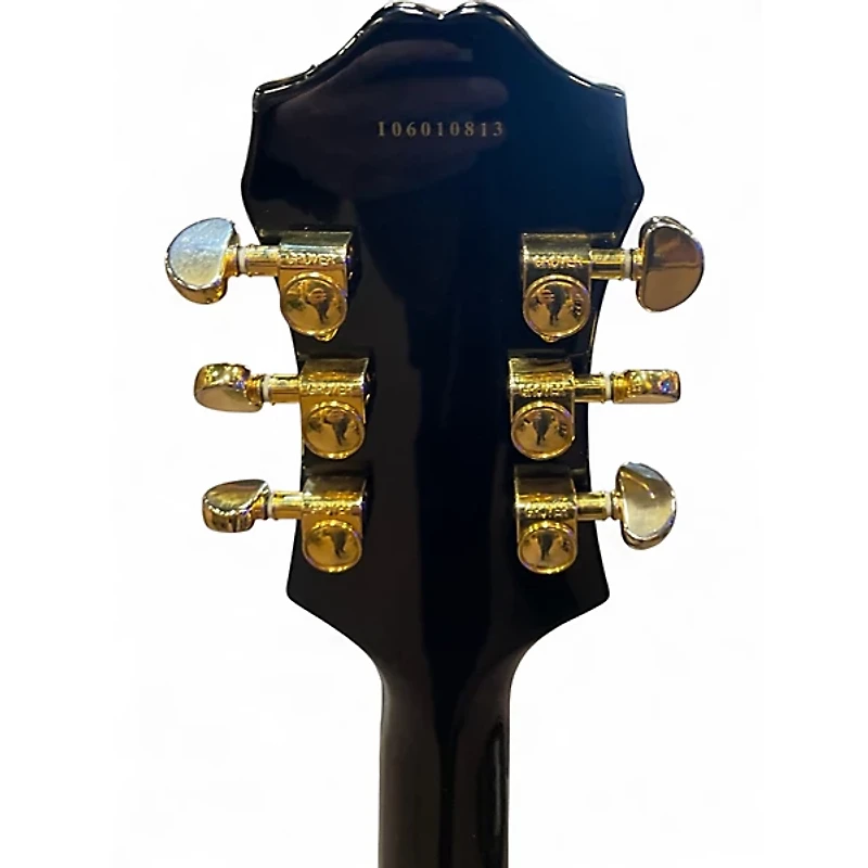 Used Epiphone Sheraton II Ebony Hollow Body Electric Guitar