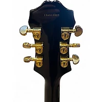 Used Epiphone Sheraton II Ebony Hollow Body Electric Guitar