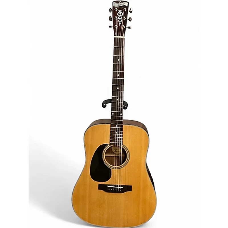 Used Blueridge BR40LH Contemporary Series Left-Handed Dreadnought Natural Acoustic Guitar