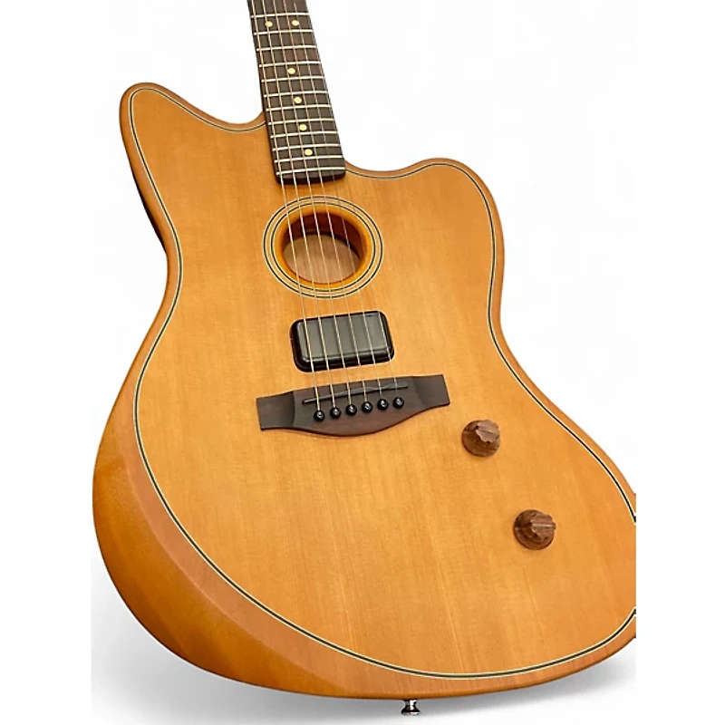 Used Fender ACOUSTASONIC STANDARD JAZZMASTER AGED NATURAL Acoustic Electric Guitar