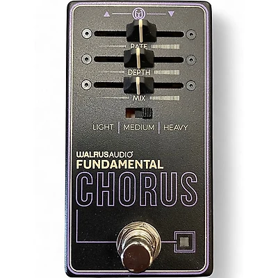 Used Walrus Audio FUNDAMENTAL CHORUS Effect Pedal