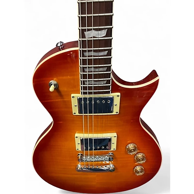 Used ESP LTD EC256 DARK BROWN SUNBURST Solid Body Electric Guitar