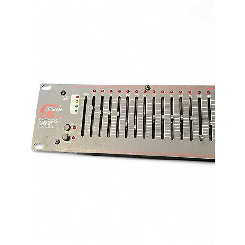 Used dbx 215S Dual Channel 15-Band Graphic Equalizer