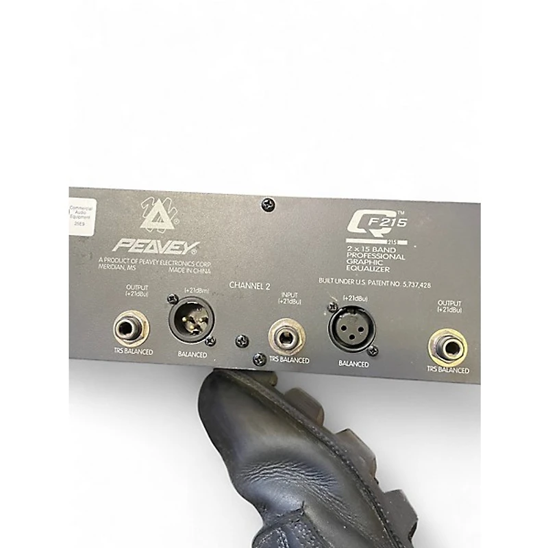 Used dbx 215S Dual Channel 15-Band Graphic Equalizer