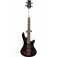 Used Schecter Guitar Research Stiletto Extreme 4 String Electric Bass Guitar
