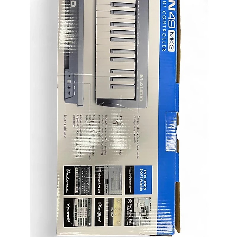 Used M-Audio KEYSTATION 49 MK3 MIDI Controller