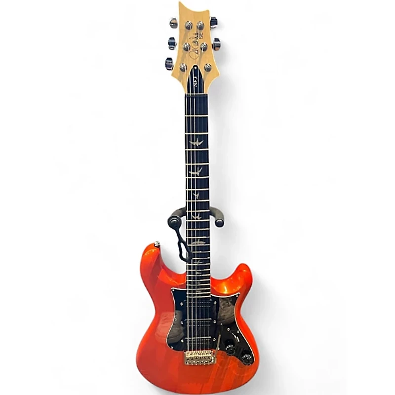 Used PRS NF3 Orange Solid Body Electric Guitar