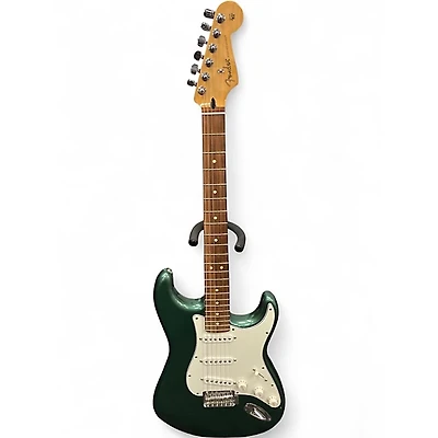 Used Fender Player Stratocaster Sherwood Green Metallic Solid Body Electric Guitar
