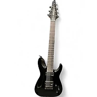 Used Jackson JS22-7 Dinky 7 String Black Solid Body Electric Guitar