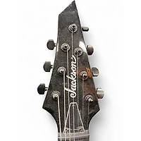 Used Jackson JS22-7 Dinky 7 String Black Solid Body Electric Guitar