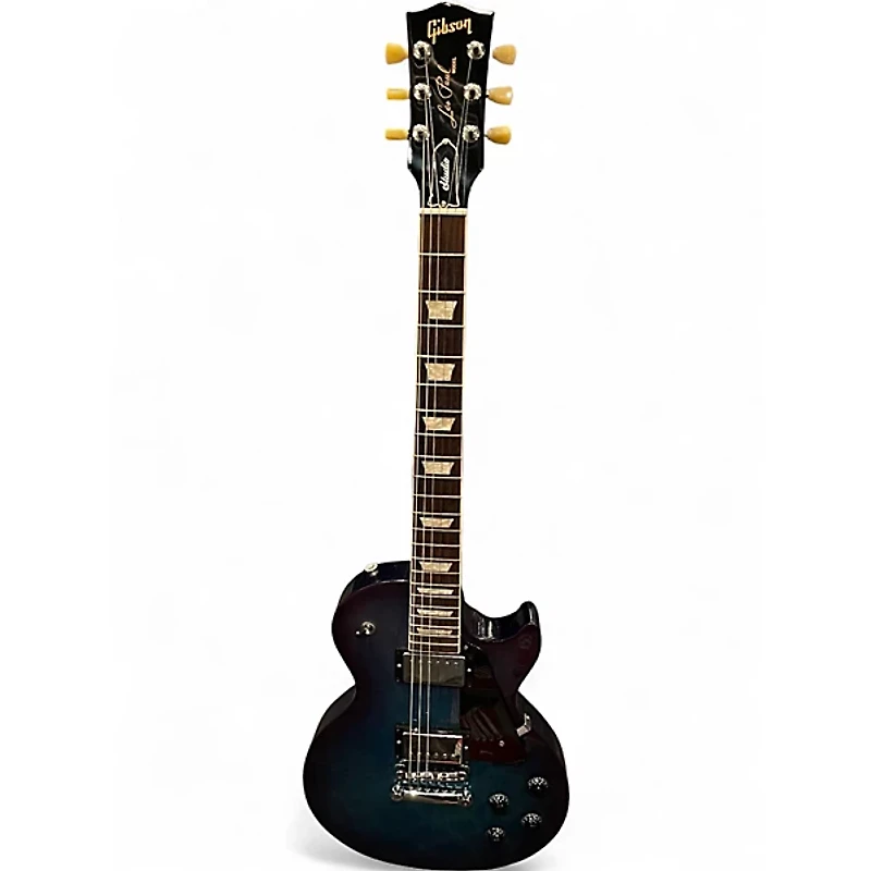 Used Gibson Les Paul Studio Blue Burst Solid Body Electric Guitar