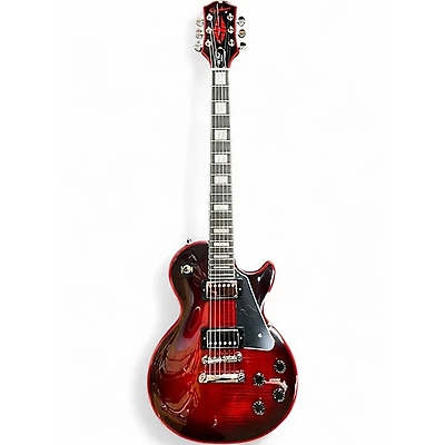 Used Epiphone Les Paul Custom Widow Red Burst Solid Body Electric Guitar