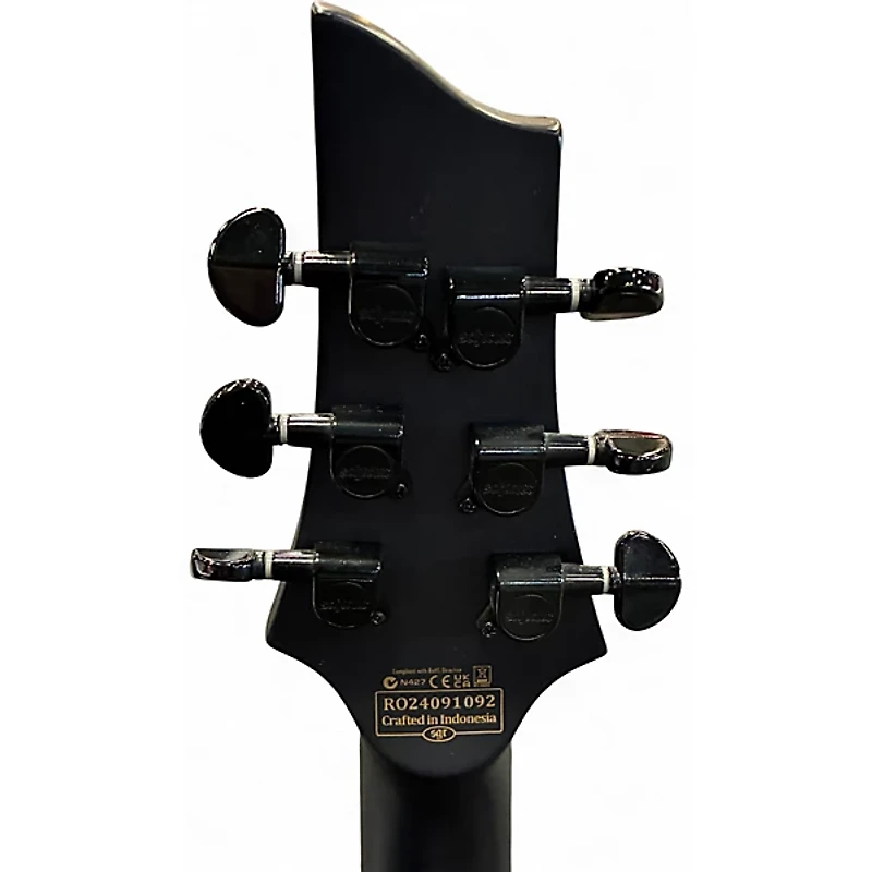 Used Schecter Guitar Research OMEN ELITE Black Cherry Burst Solid Body Electric Guitar