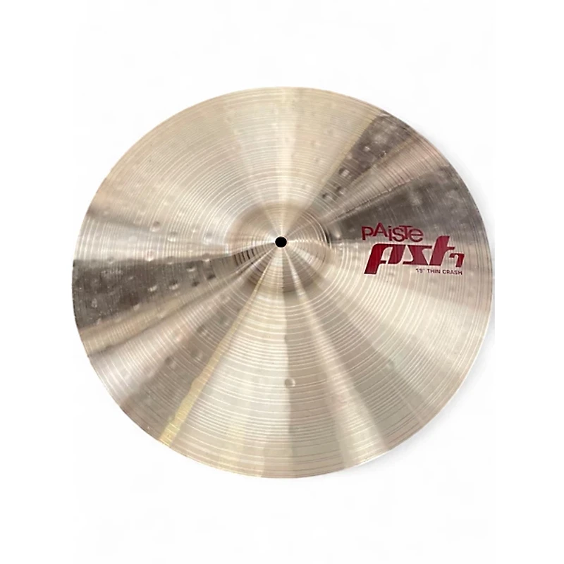 Used Paiste 19in PST7 Thin Crash Cymbal