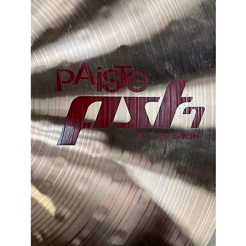 Used Paiste 19in PST7 Thin Crash Cymbal