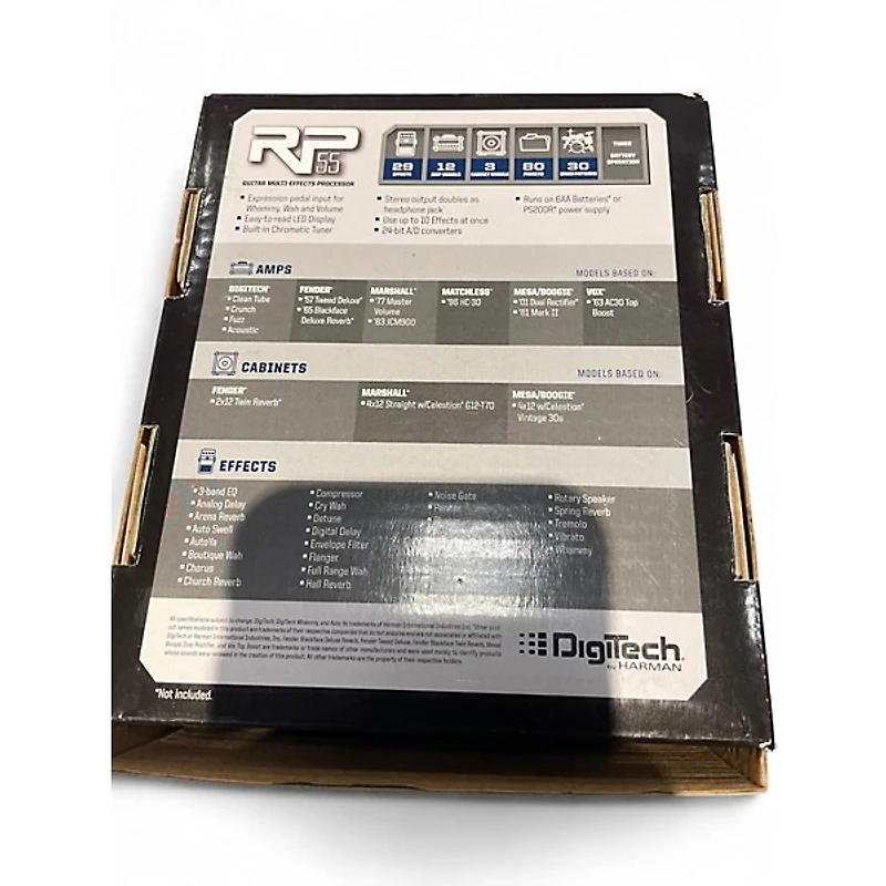 Used DigiTech RP55 Effect Processor