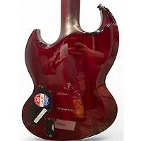 Used ESP LTD Viper 1000 Deluxe Satin Red Solid Body Electric Guitar