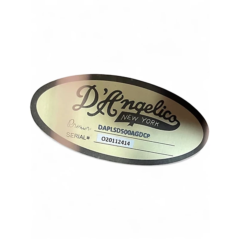 Used D'Angelico Premier Series Mahogany Solid Body Electric Guitar