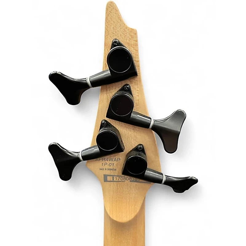 Used Ibanez AFR4FMP Natural Flamed Maple Electric Bass Guitar