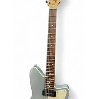Used Reverend Double Agent  Metallic Silver Freeze Solid Body Electric Guitar
