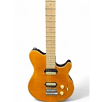 Used Sterling by Music Man Sub AX3 Axis FLAME MAPLE Solid Body Electric Guitar