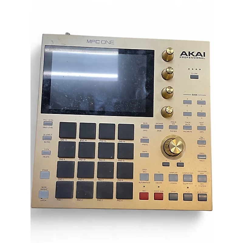 Used Akai Professional MPC ONE GOLD MIDI Controller