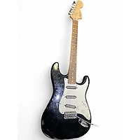 Used Squier Affinity Stratocaster Black Solid Body Electric Guitar