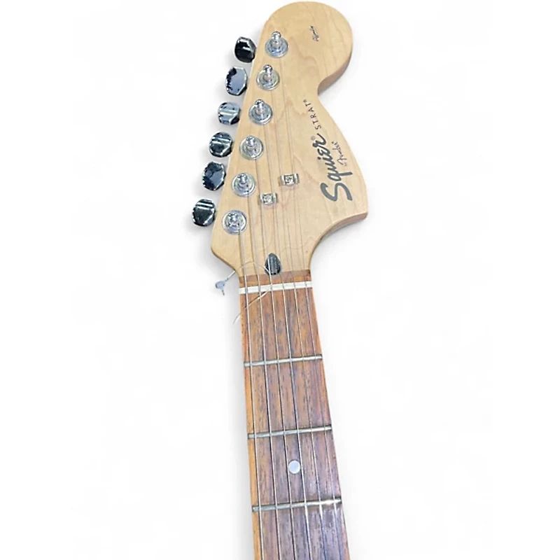 Used Squier Affinity Stratocaster Black Solid Body Electric Guitar