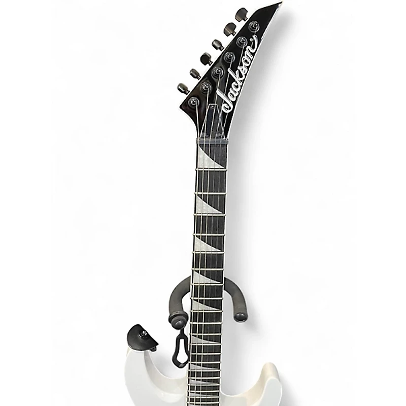 Used Jackson JS32 Dinky Arctic White Solid Body Electric Guitar