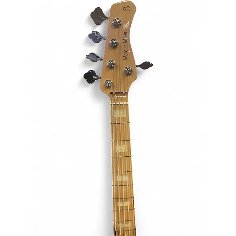 Used Sire Marcus Miller V7 Swamp Ash 5 String Sunburst Electric Bass Guitar