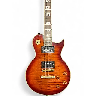 Used Aria Pro II PE-F80 Sunburst Solid Body Electric Guitar