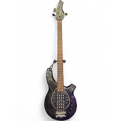Used Ernie Ball Music Man Bongo 4 String GRAPHITE GRAY Electric Bass Guitar