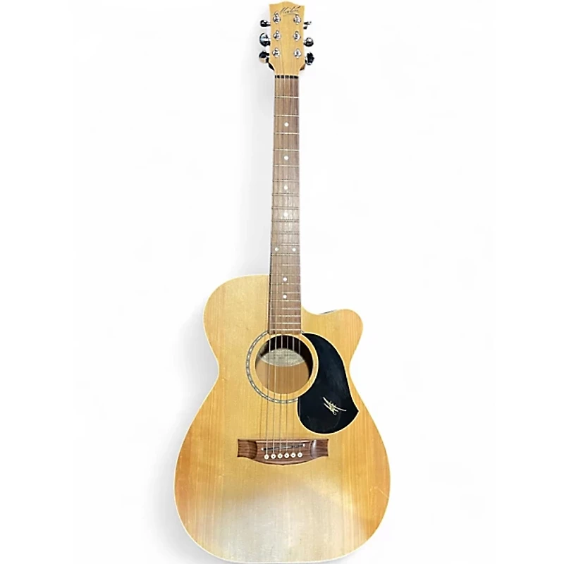 Used Maton EBG808C Natural Acoustic Electric Guitar