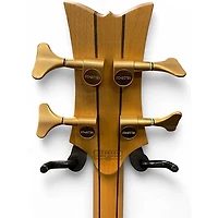 Used Schecter Guitar Research Stiletto Custom 4 String Natural Electric Bass Guitar