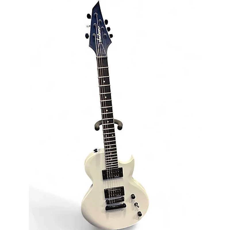 Used 2022 Jackson Pro Series Monarkh SCQ Alpine White Solid Body Electric Guitar
